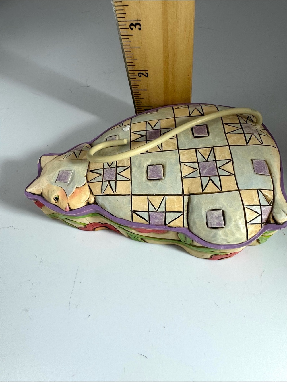 Jim Shore Cat Trinket Box (2007) - Picture 5 of 6